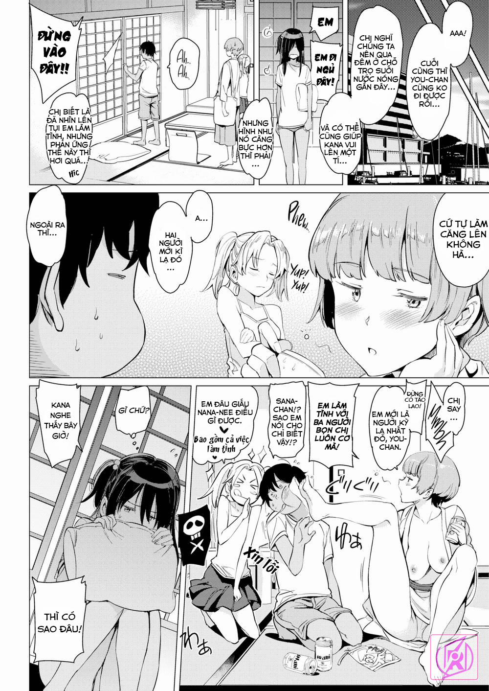 Summer Fun with Three Sisters ~Hot Spring Party~ Oneshot trang 5