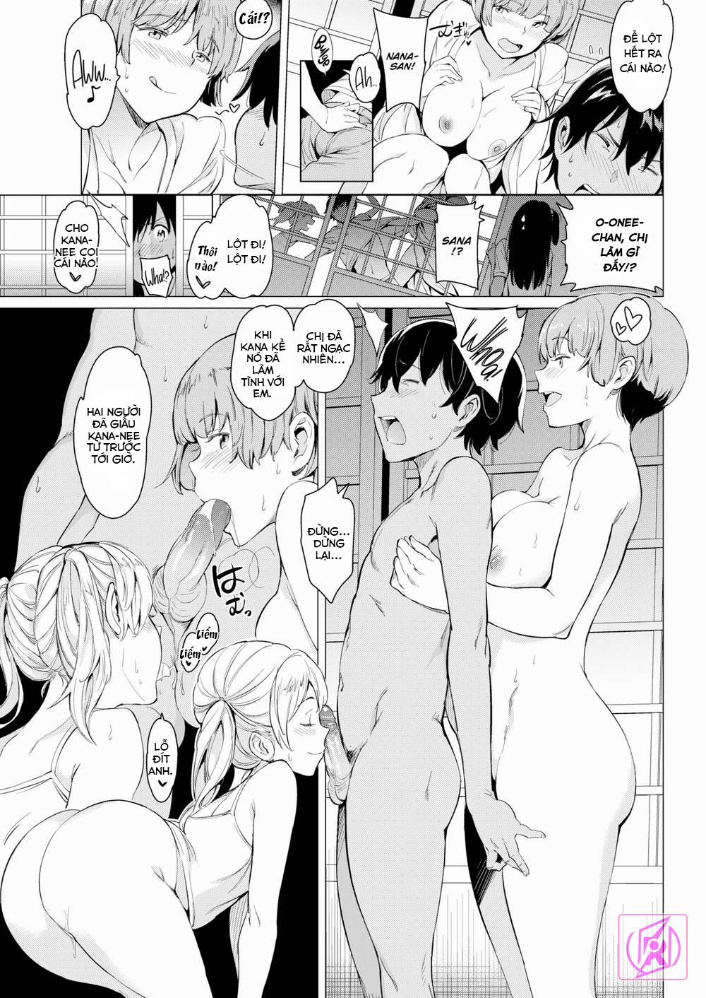 Summer Fun with Three Sisters ~Hot Spring Party~ Oneshot trang 6