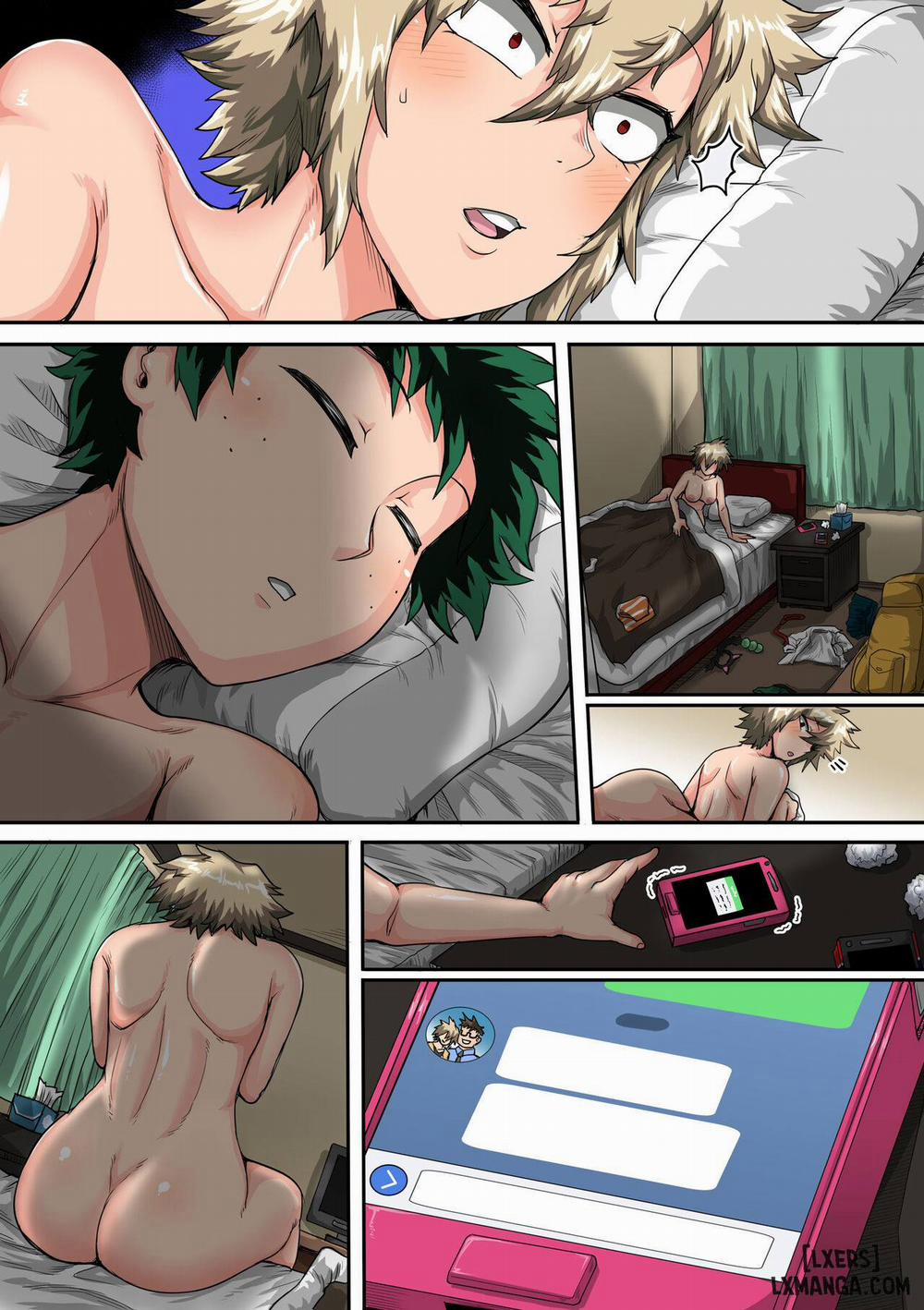 Summer Vacation With Bakugo's Mom Part Two 1 trang 18