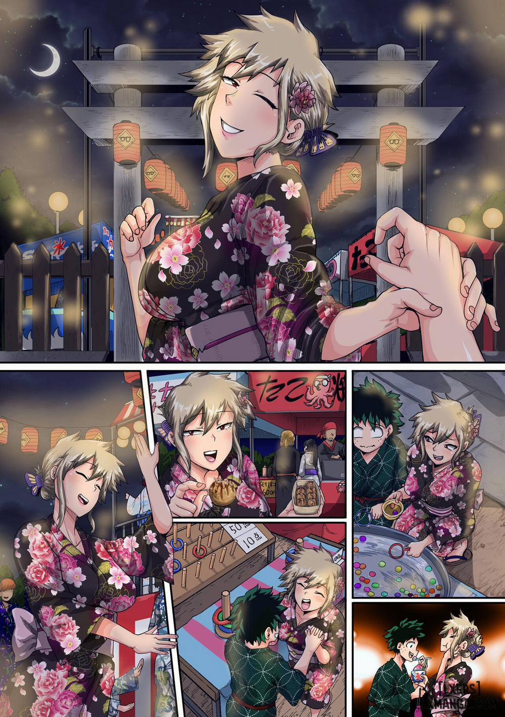 Summer Vacation With Bakugo's Mom Part Two 1 trang 51