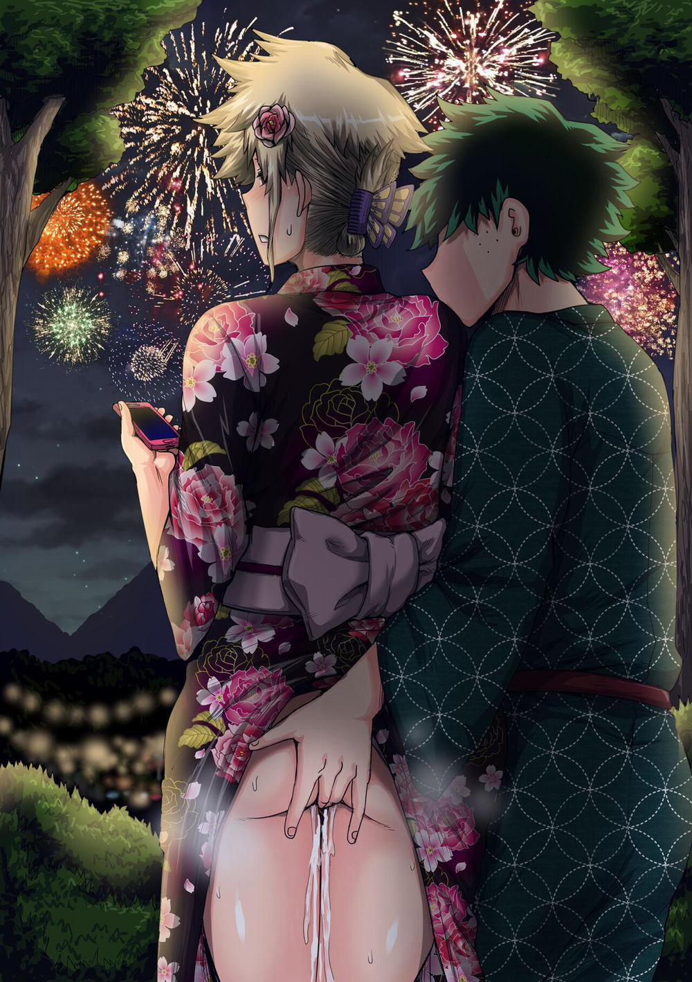 Summer Vacation With Bakugo's Mom Part Two Oneshot trang 1