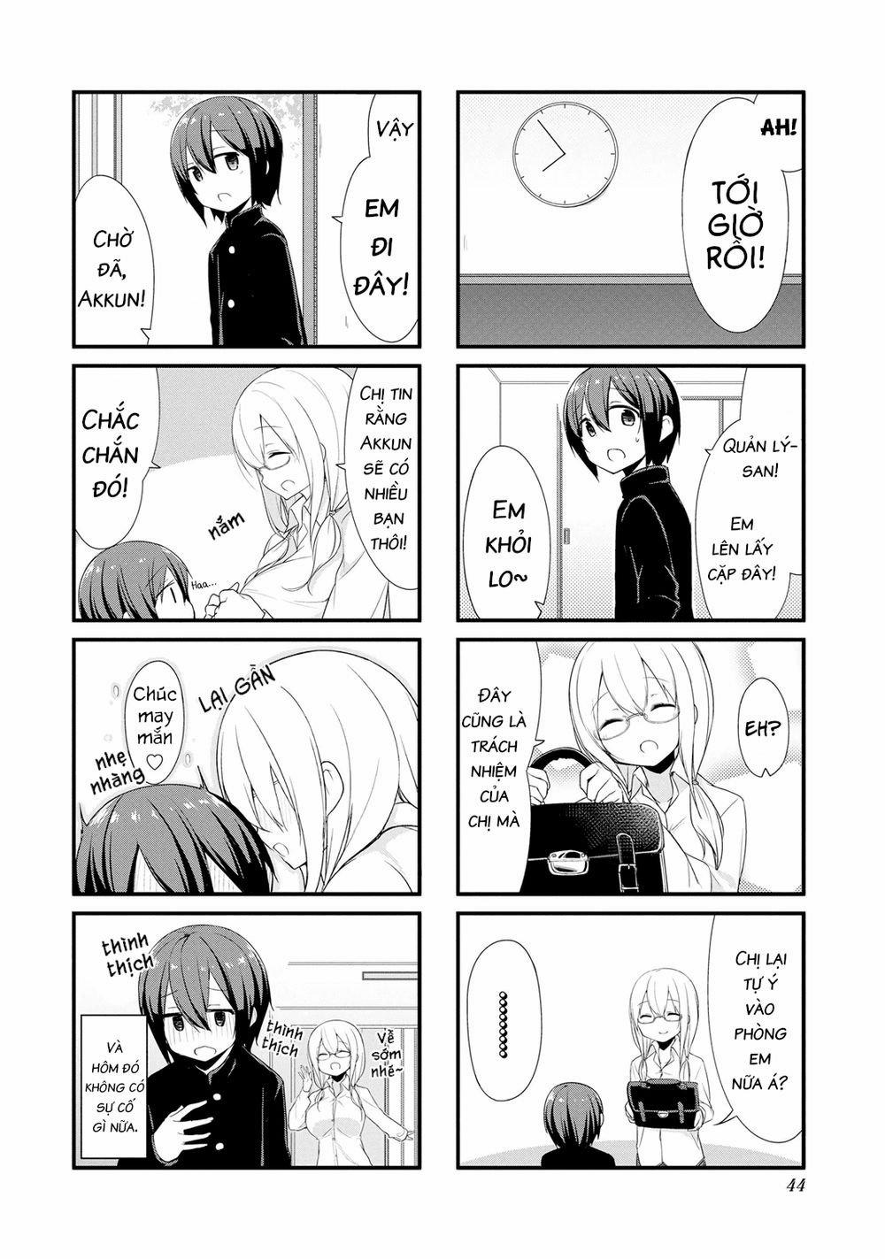 Sunoharasou No Kanrinin-San 4 trang 8