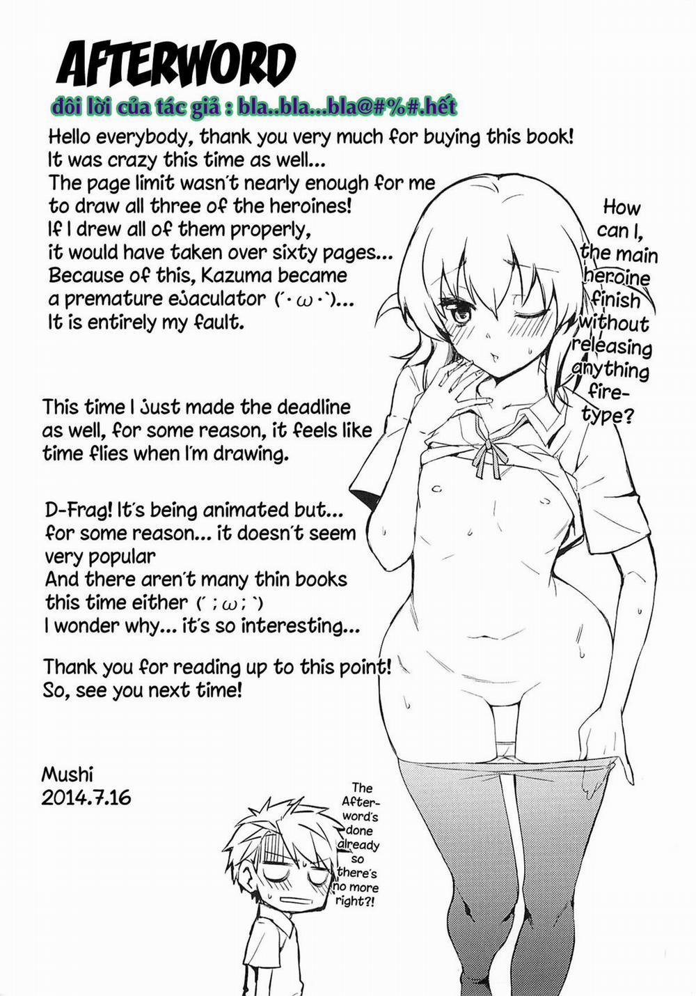 Super Taikan Ero Sugoroku Sakusen (D-Frag) Oneshot trang 31