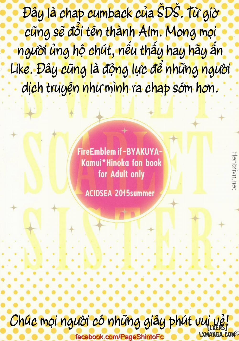 Sweet Scarlet Sister Oneshot trang 1