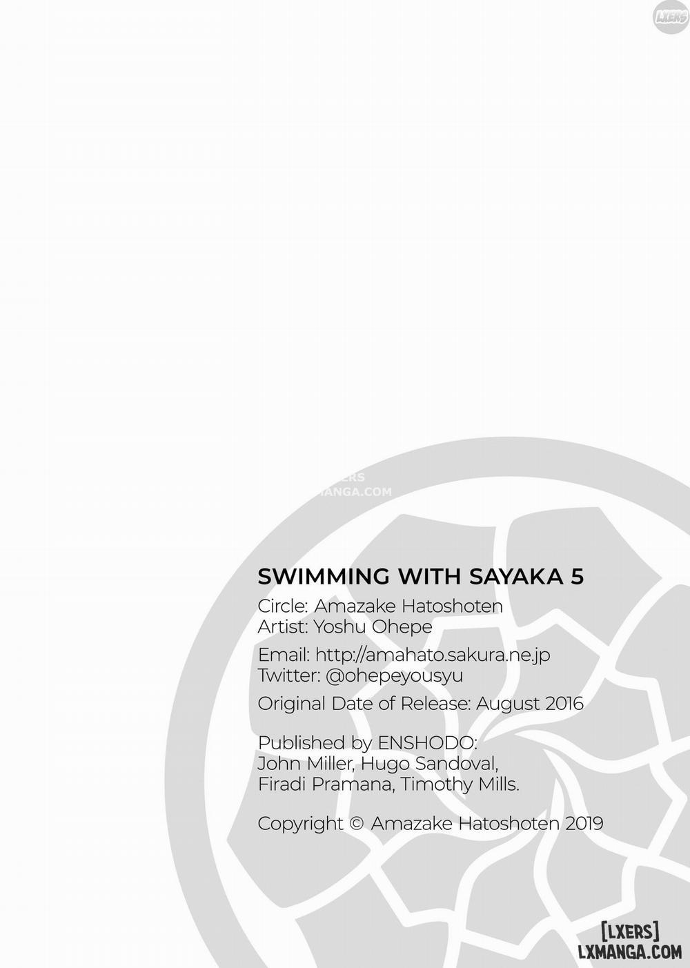 Swimming with Sayaka 5 END trang 28