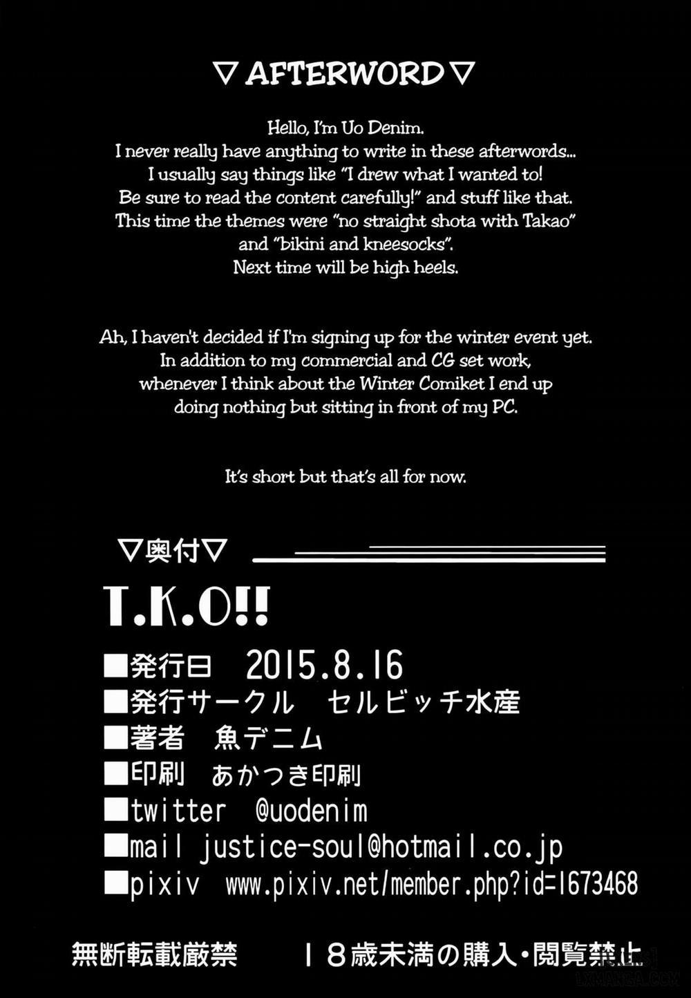 T.K.O Oneshot trang 18