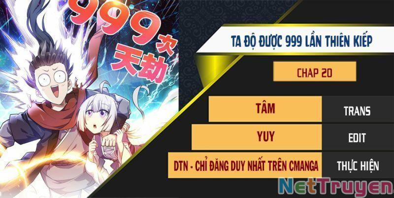 Ta Độ 999 Lần Thiên Kiếp 20 trang 0