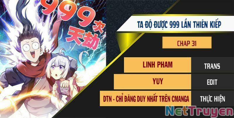 Ta Độ 999 Lần Thiên Kiếp 31 trang 0