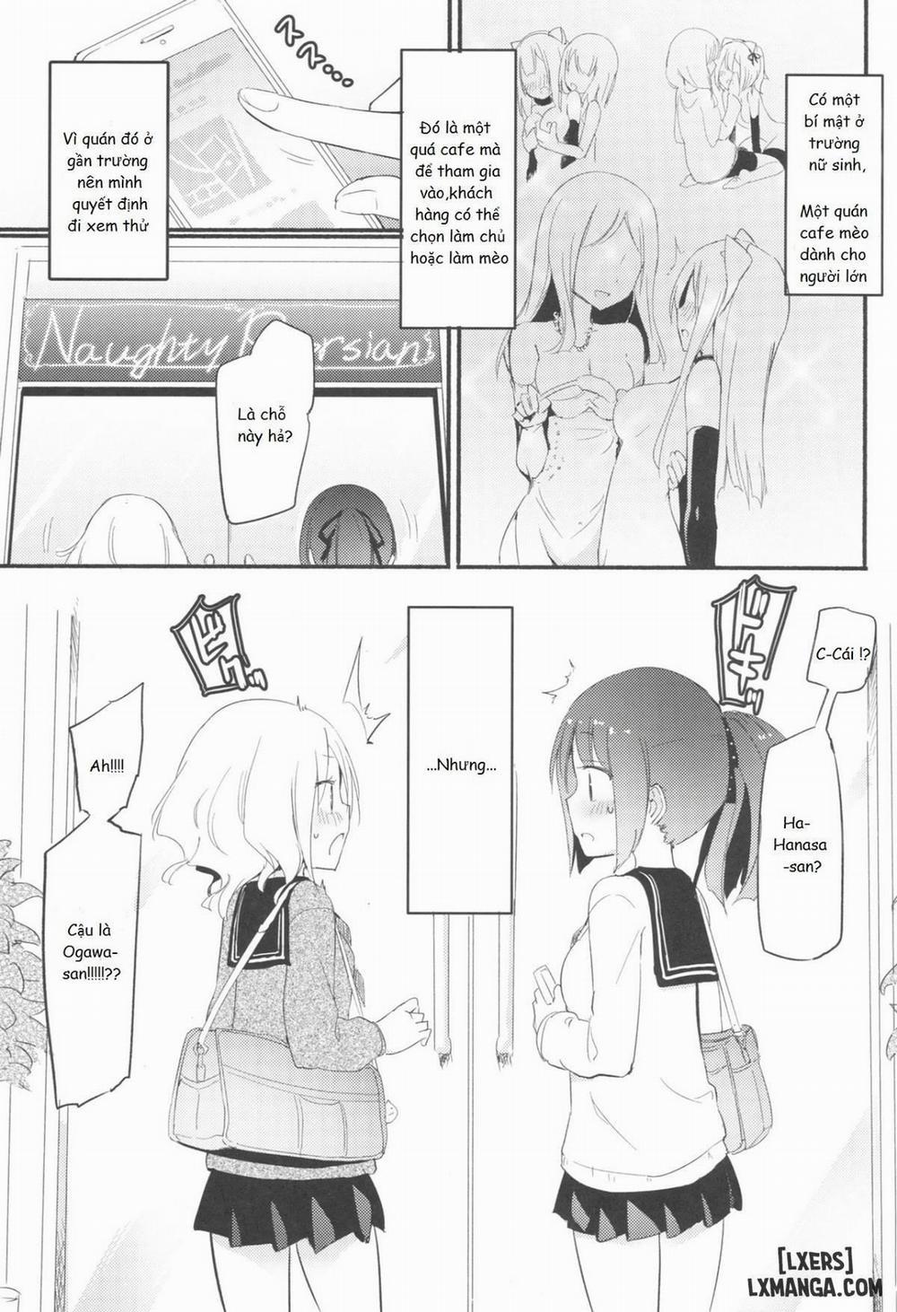 Tachi Masshigura ~Neko Cafe Yuri Goudou Oneshot trang 1