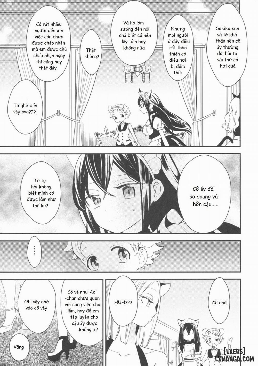 Tachi Masshigura ~Neko Cafe Yuri Goudou Oneshot trang 25