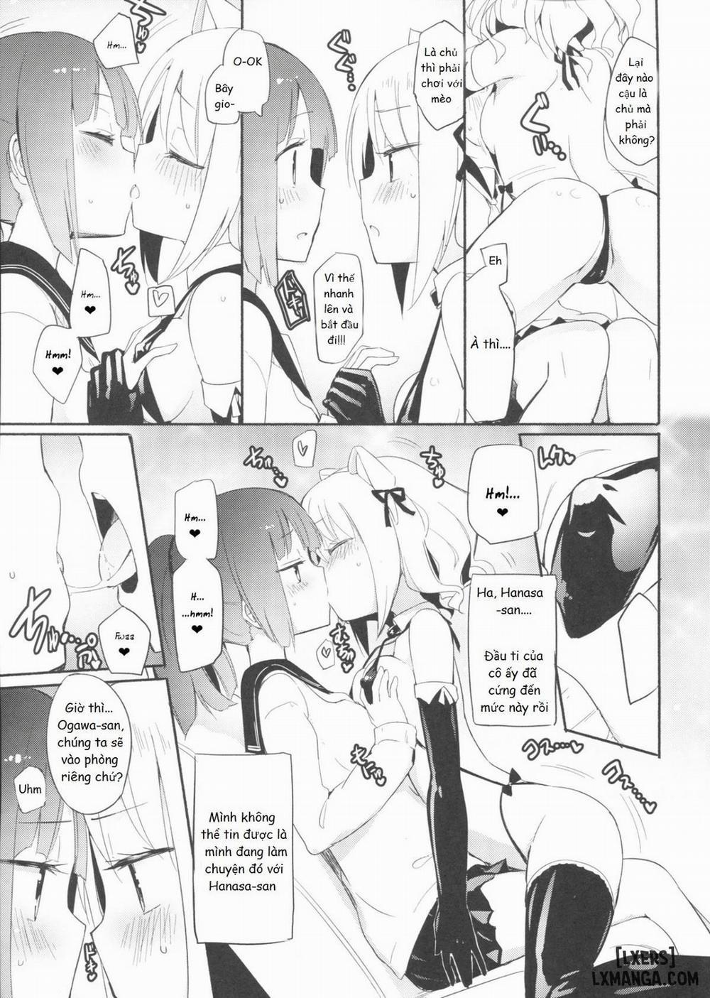 Tachi Masshigura ~Neko Cafe Yuri Goudou Oneshot trang 3