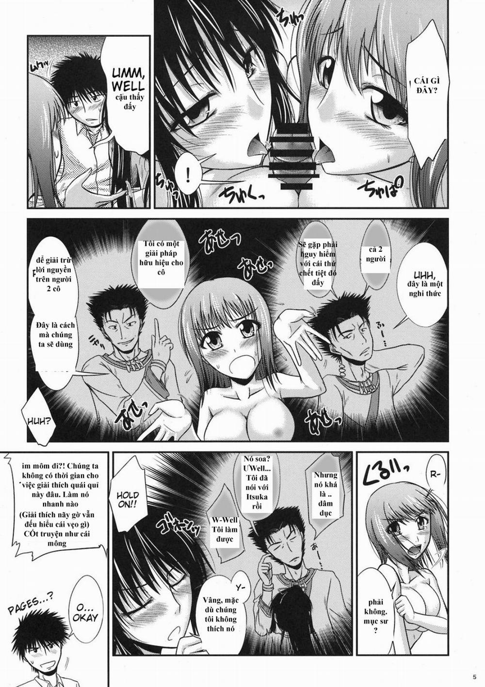 Tada No Mousou Tarenagashi (Toaru Majutsu No Index) Oneshot trang 4