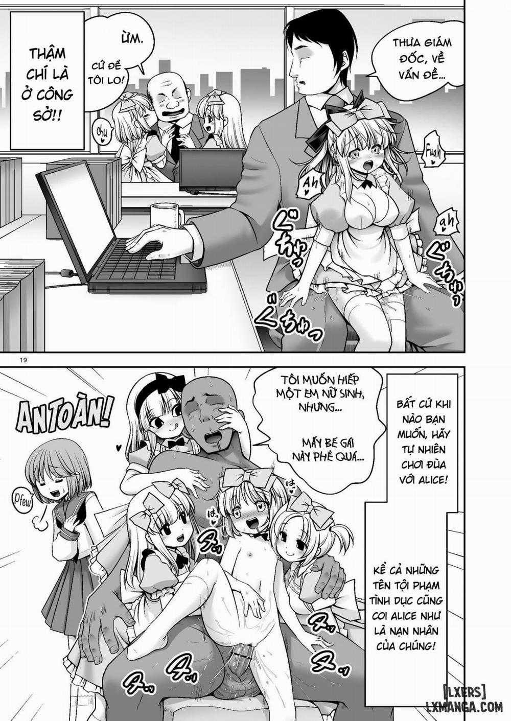 Tai Chikyuujin Seiyoku Seigyo You Jinzouningen Arisu Oneshot trang 18