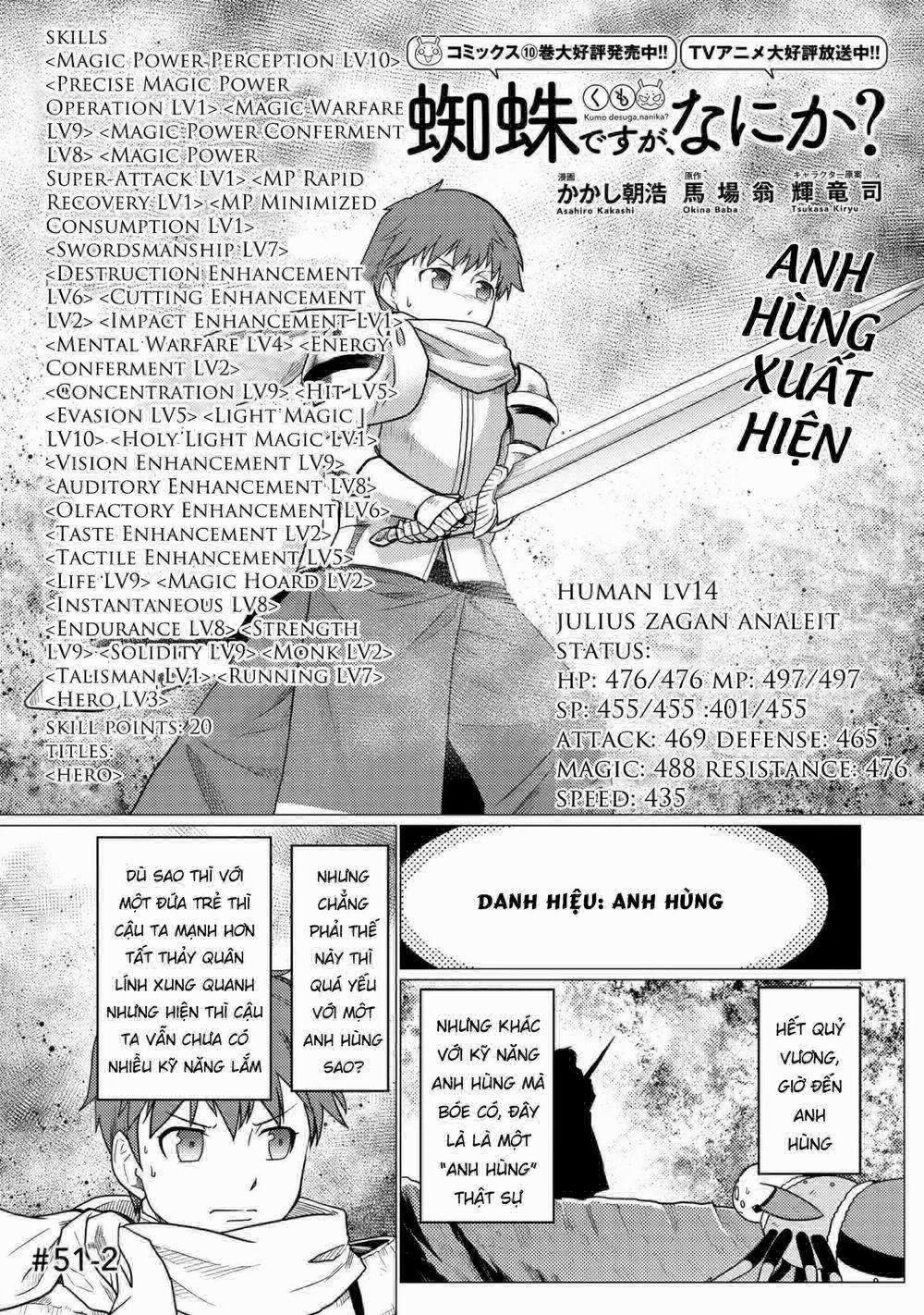 Tái Sinh Thành Nhện 103 trang 2