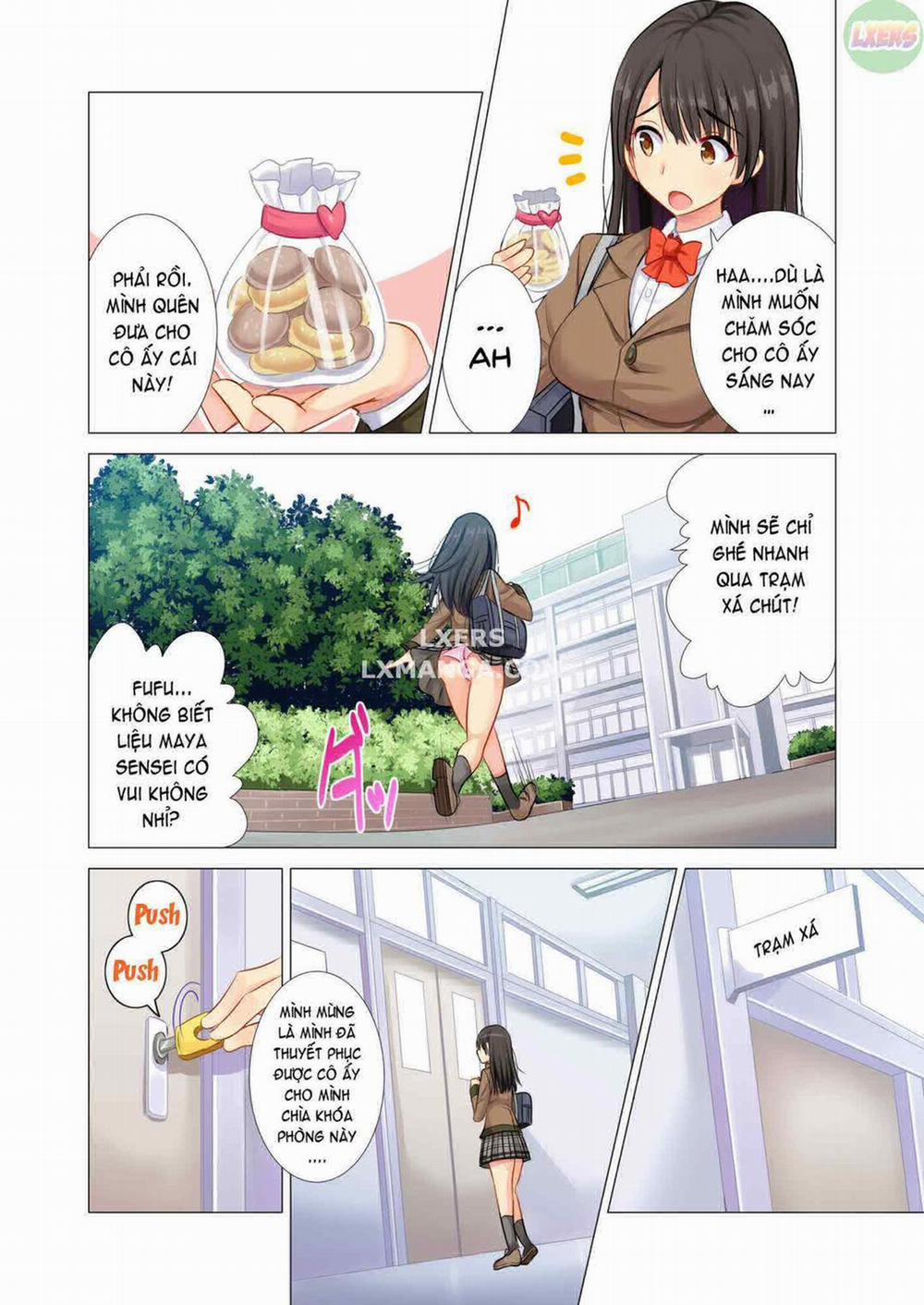 Taiiku Kyoushi ni Kegasareta Yuri no Hanazono Oneshot trang 8