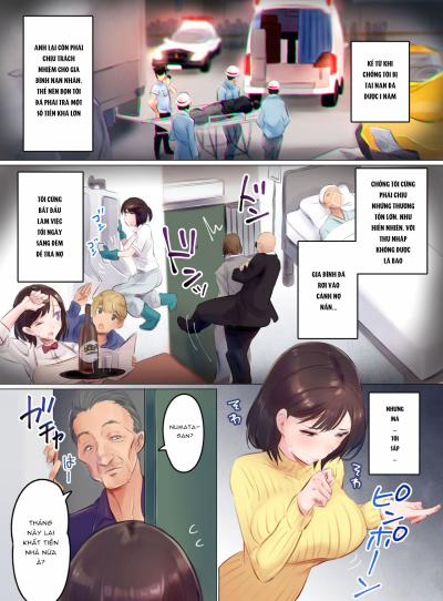 Tainou Yachin wa Karada Barai de ~Kichiku Ooya ni Netorareru Bijin Oyako-FULL COLOR Oneshot trang 2