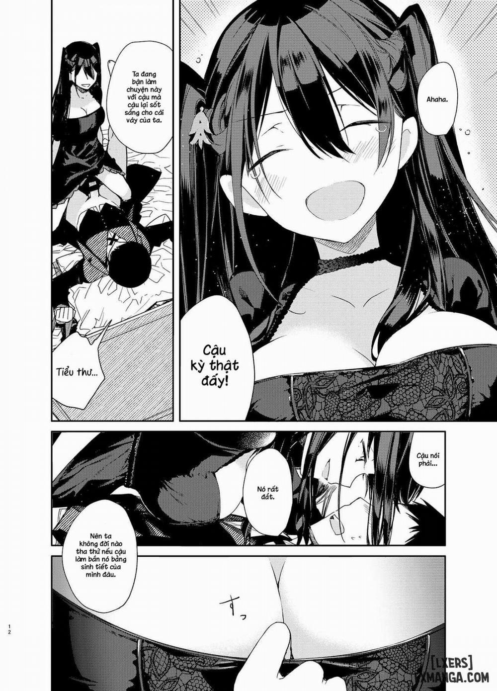Takabisha Kyonyuu Ojou-sama to Himitsu no Ecchi Oneshot trang 10