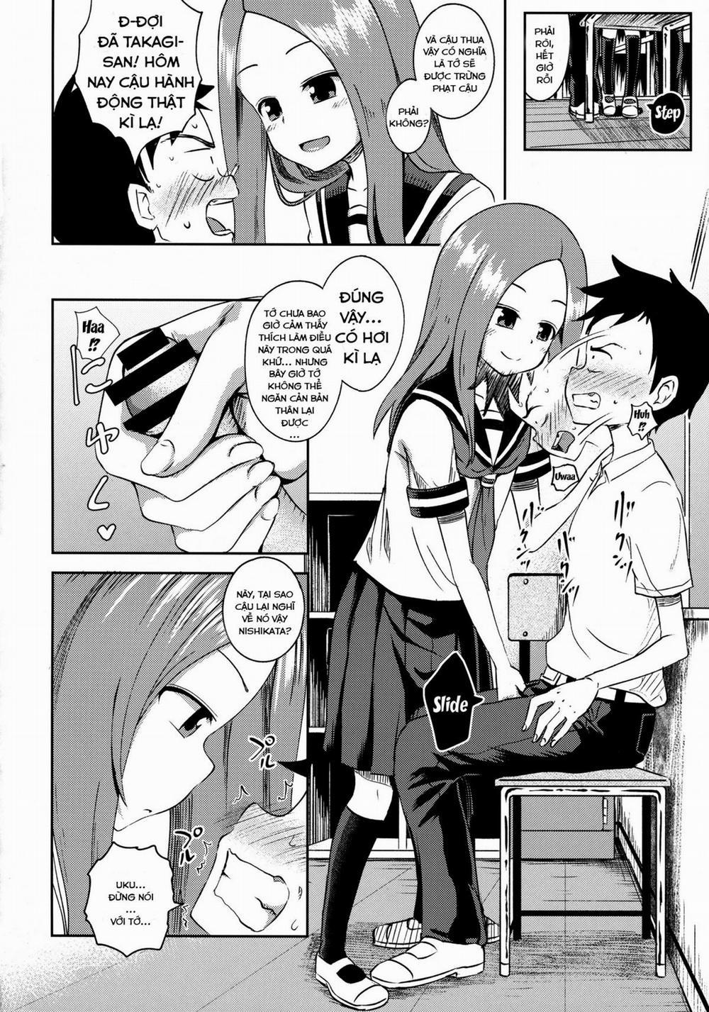 Takagi-san escalate (Karakai Jouzu no Takagi-san) Oneshot trang 8