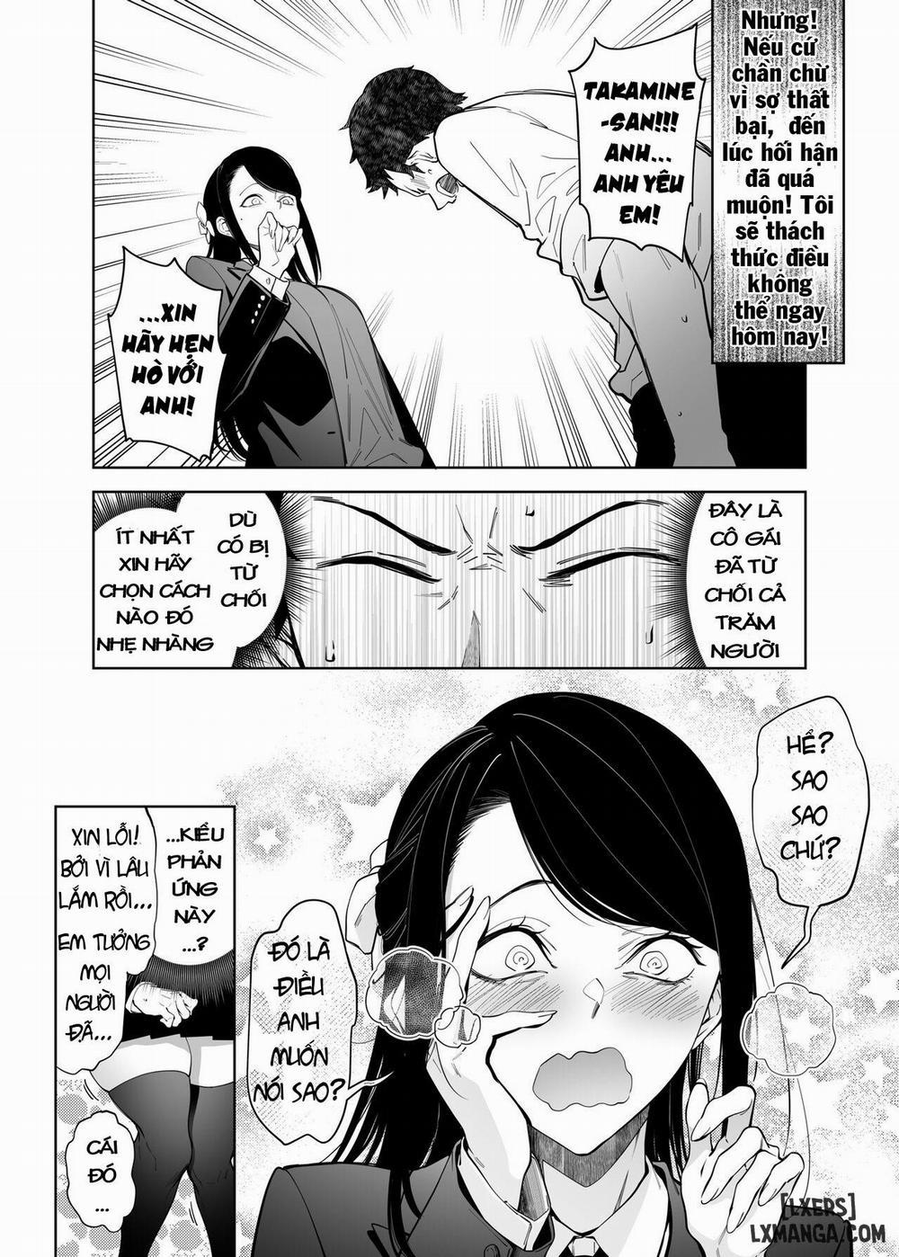 Takane no Hana e no Kokuhaku Seikouritsu wa Zero no Wake oneshot trang 6