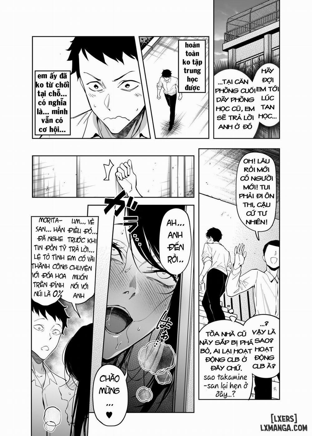 Takane no Hana e no Kokuhaku Seikouritsu wa Zero no Wake oneshot trang 7