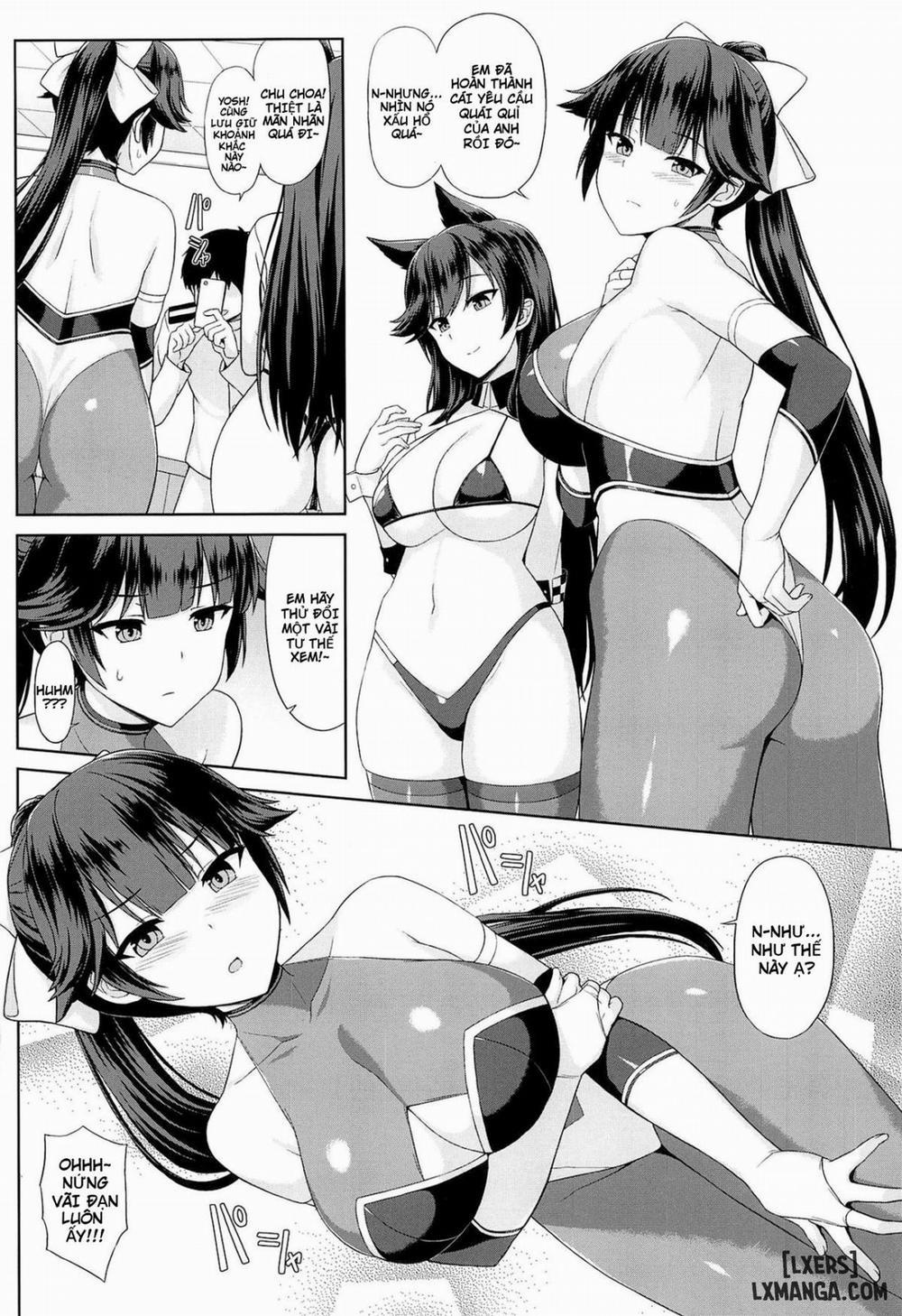 Takao to Atago no Choppiri H na RQ Satsueikai Oneshot trang 3