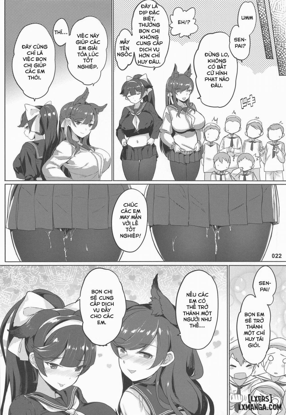 Takao to Atago Senpai no Ijime Ninmu Oneshot trang 23