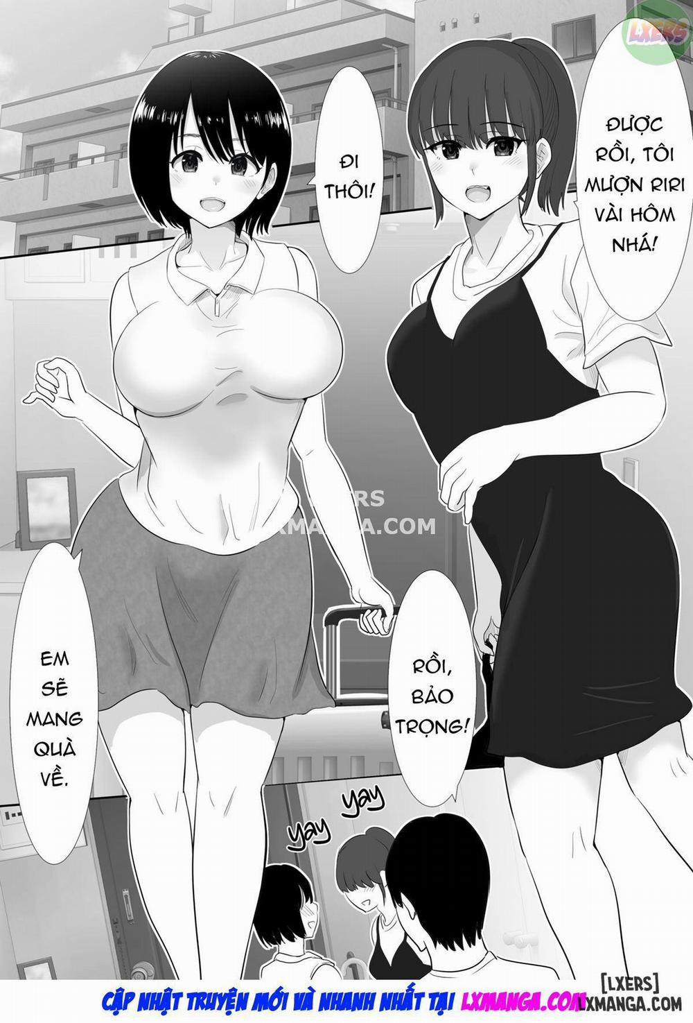 Taken at the Hot Spring - My Busty Honey and Her Pal's Hung Boyfriend 1 trang 5