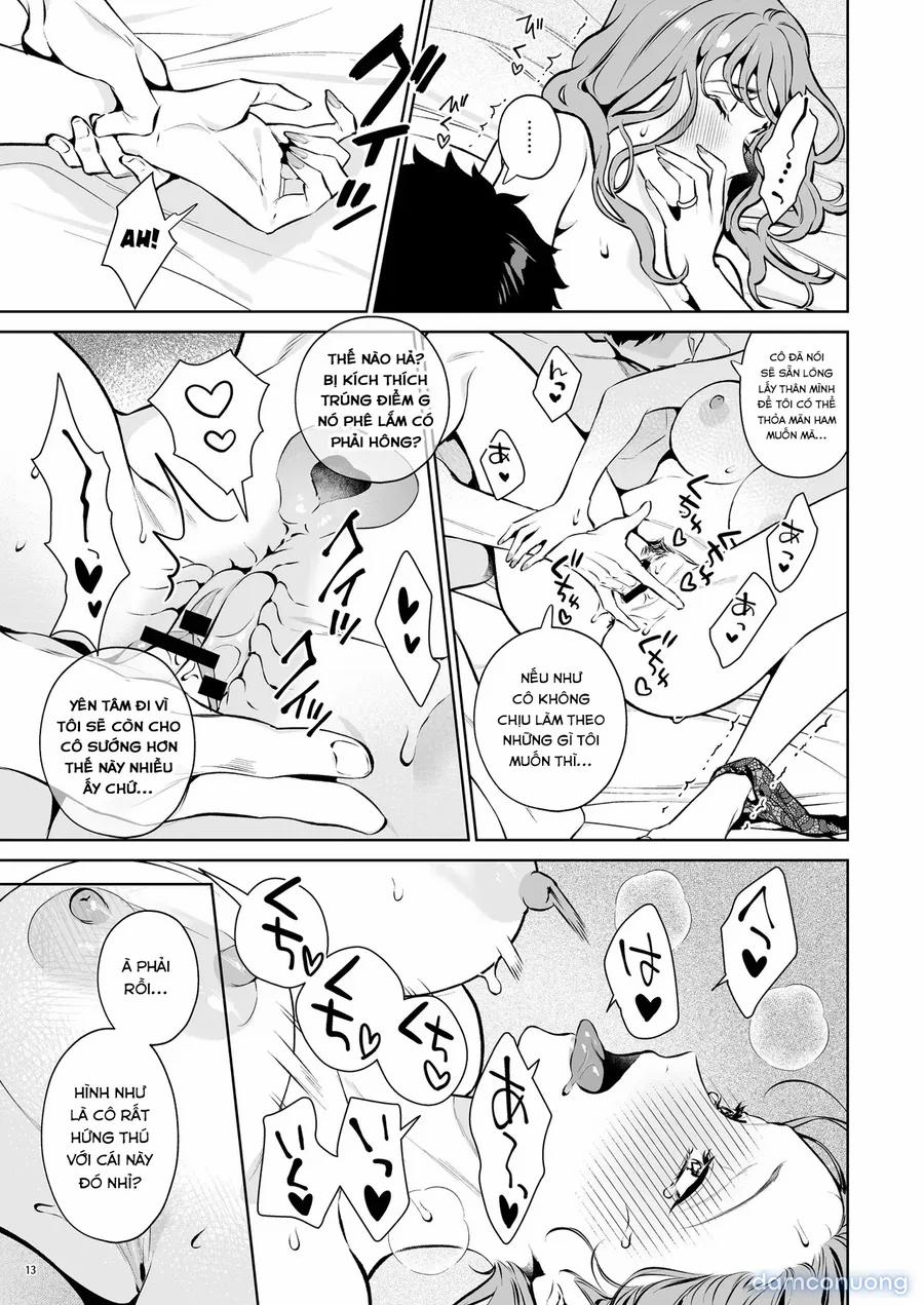 Takuran Keiyaku Itsumo Majimena Bijin Joushi (Hitodzuma) Ga, Naze Ka Takuran O Sematte Kitanode Enryonaku Haramase Tatta OneShot trang 13