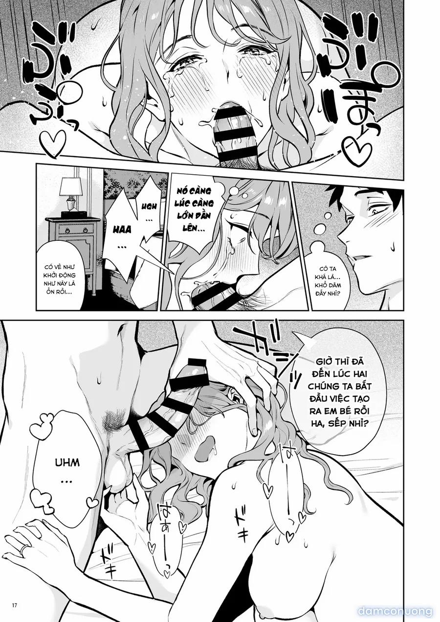 Takuran Keiyaku Itsumo Majimena Bijin Joushi (Hitodzuma) Ga, Naze Ka Takuran O Sematte Kitanode Enryonaku Haramase Tatta OneShot trang 17
