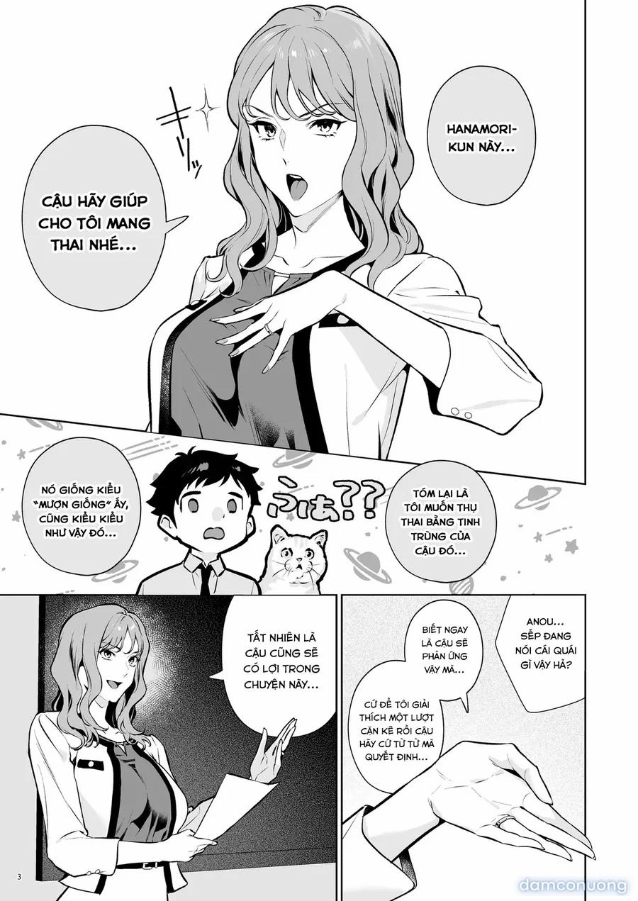 Takuran Keiyaku Itsumo Majimena Bijin Joushi (Hitodzuma) Ga, Naze Ka Takuran O Sematte Kitanode Enryonaku Haramase Tatta OneShot trang 3