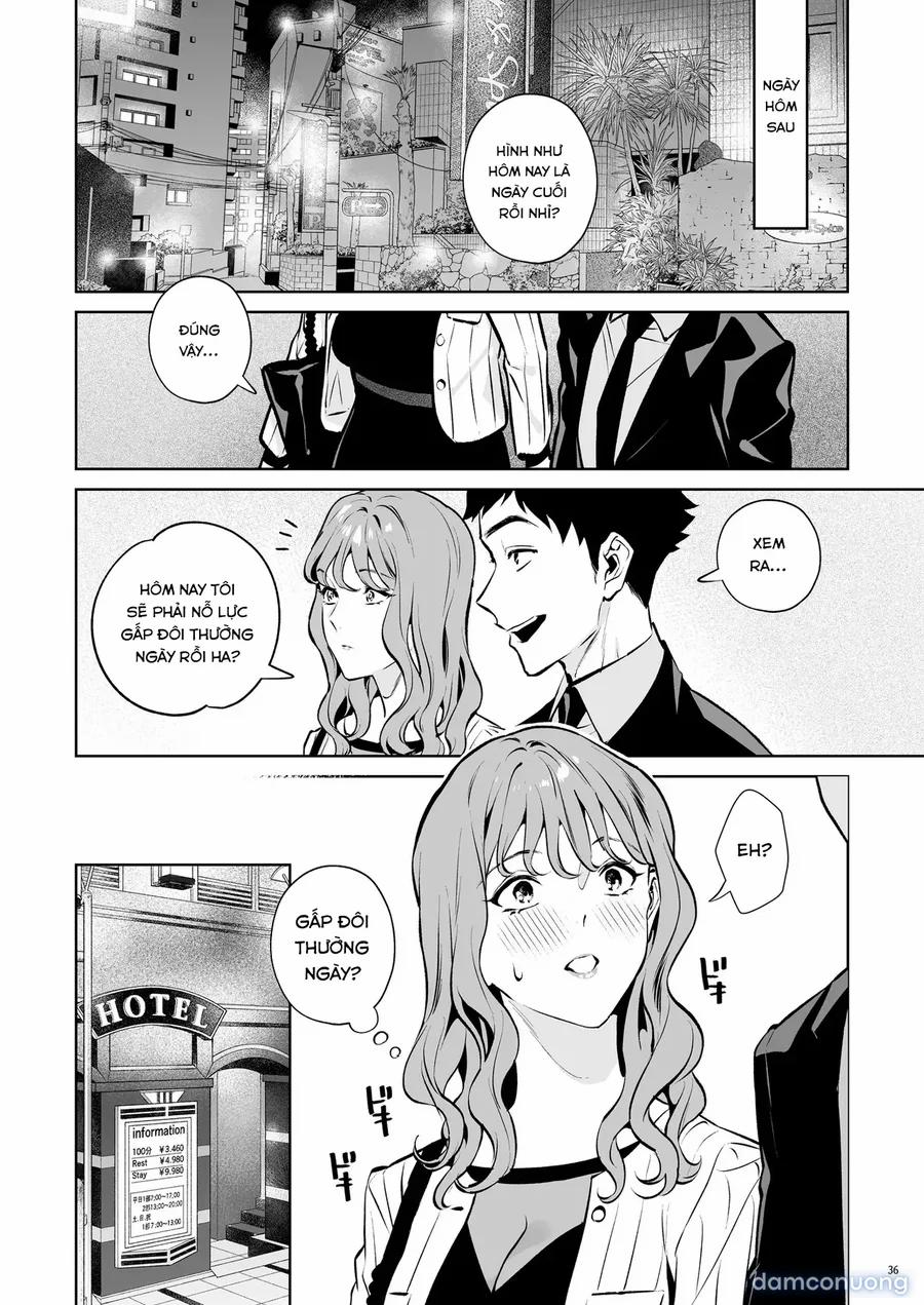 Takuran Keiyaku Itsumo Majimena Bijin Joushi (Hitodzuma) Ga, Naze Ka Takuran O Sematte Kitanode Enryonaku Haramase Tatta OneShot trang 36