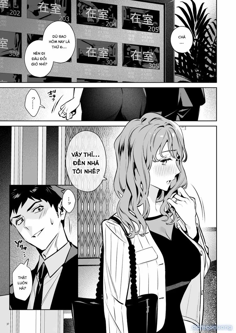 Takuran Keiyaku Itsumo Majimena Bijin Joushi (Hitodzuma) Ga, Naze Ka Takuran O Sematte Kitanode Enryonaku Haramase Tatta OneShot trang 37