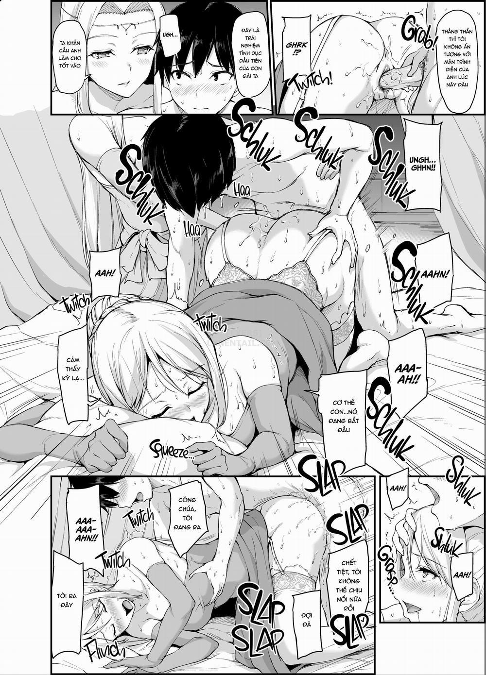 Tales of a Harem in Another World 4 0 Opulence and Beauty!? Orgy in the Queens Chamber! trang 25