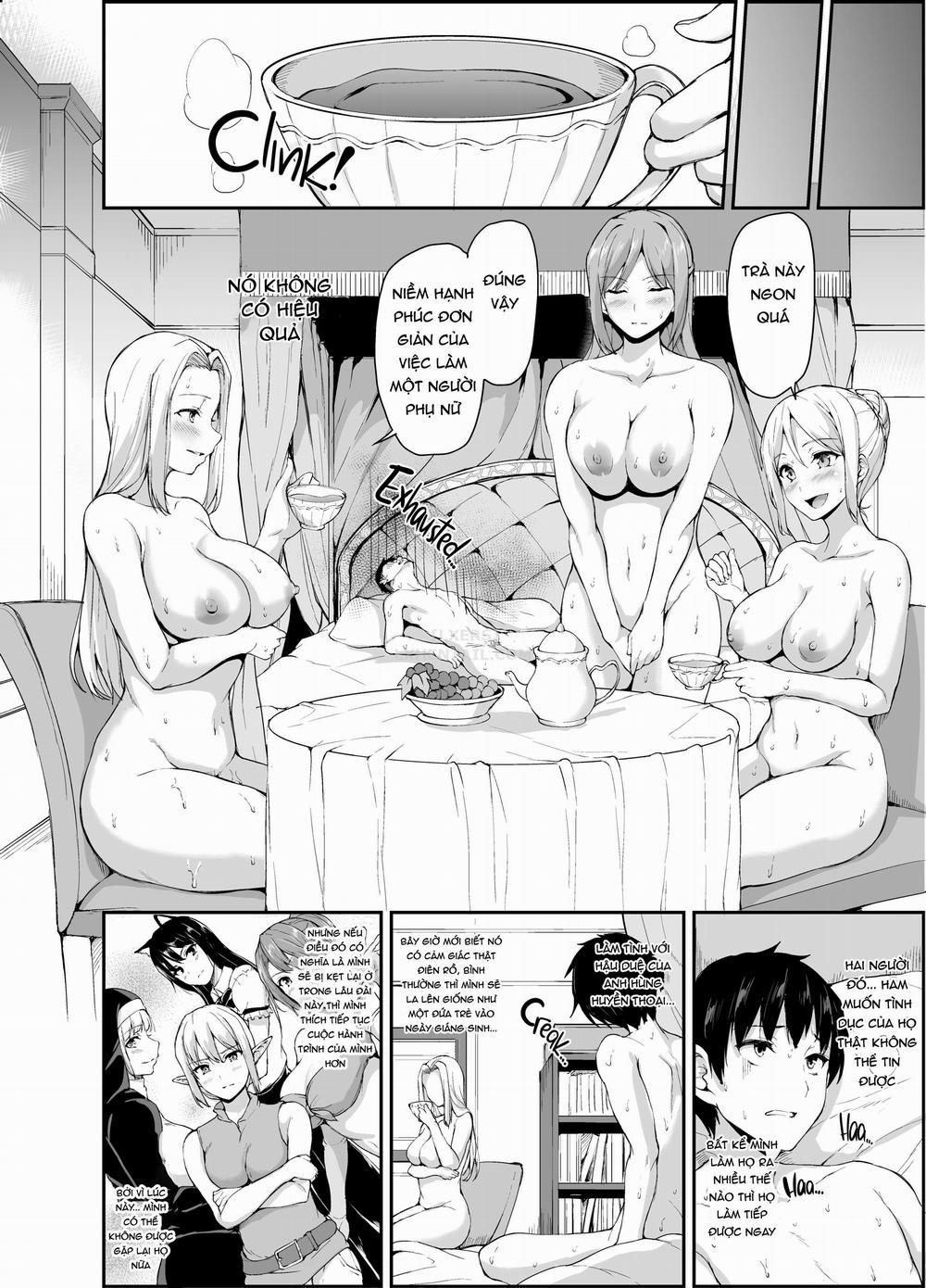 Tales of a Harem in Another World 4 0 Opulence and Beauty!? Orgy in the Queens Chamber! trang 47
