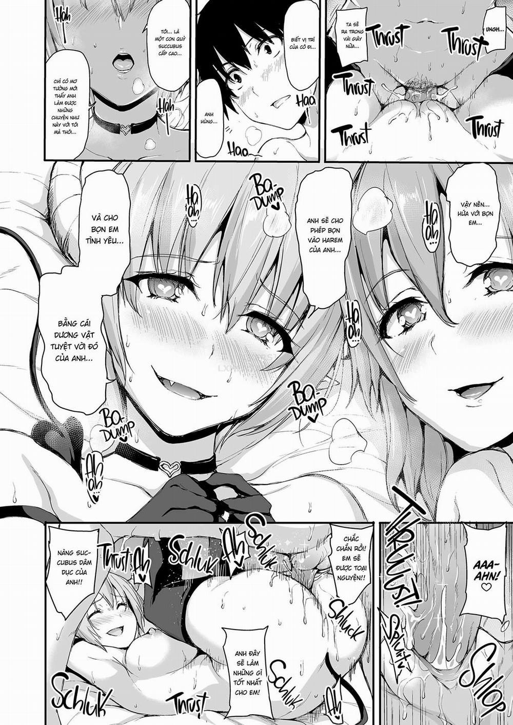 Tales of a Harem in Another World 5 0 Ambushed! The Wild Succubus Sisters Appear! trang 38