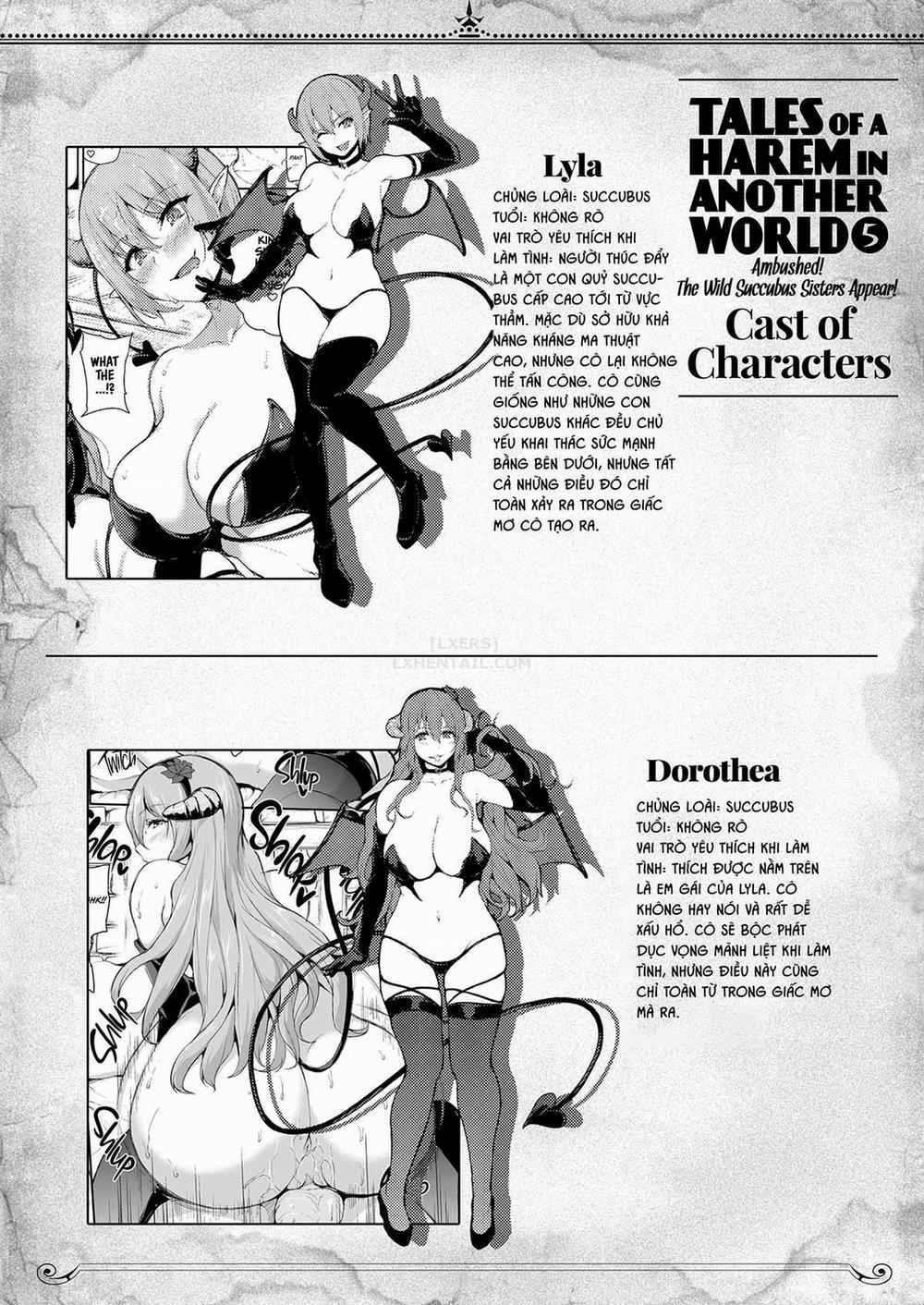Tales of a Harem in Another World 5 0 Ambushed! The Wild Succubus Sisters Appear! trang 59