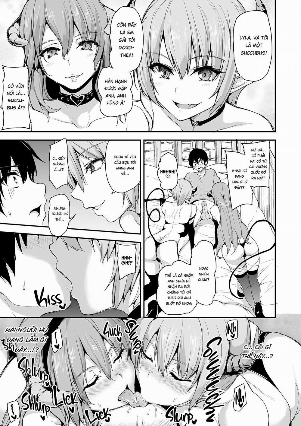 Tales of a Harem in Another World 5 0 Ambushed! The Wild Succubus Sisters Appear! trang 9