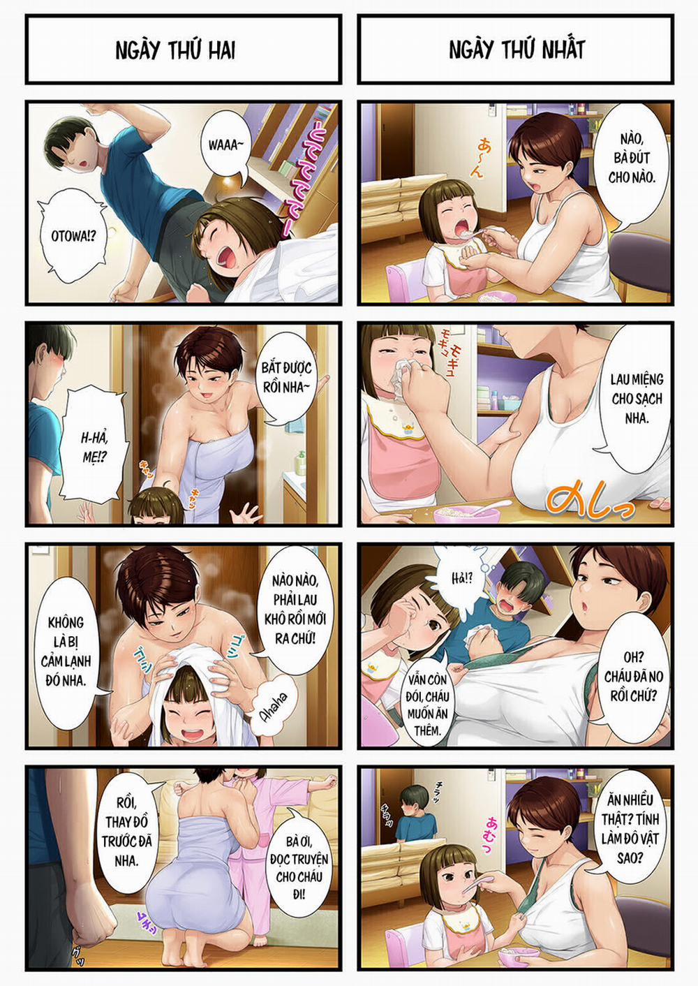 Tám ngày với mẹ vợ Oneshot trang 2