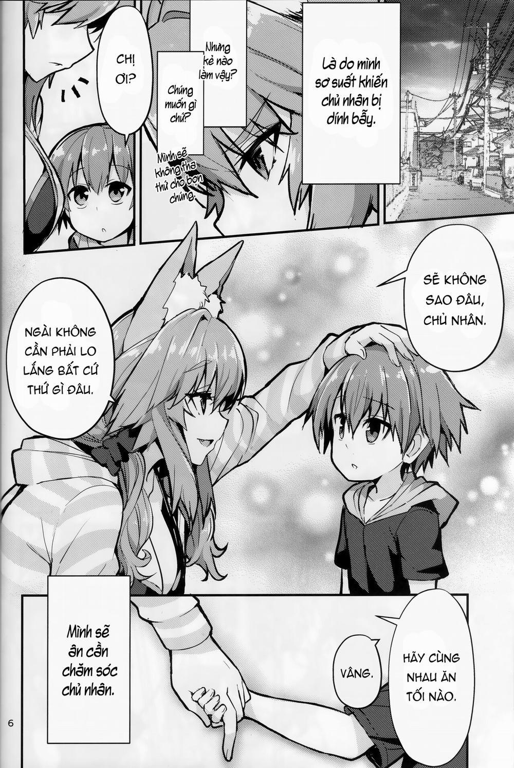 Tamamo - Cô Chị Tuyệt Vời! 1shot trang 6