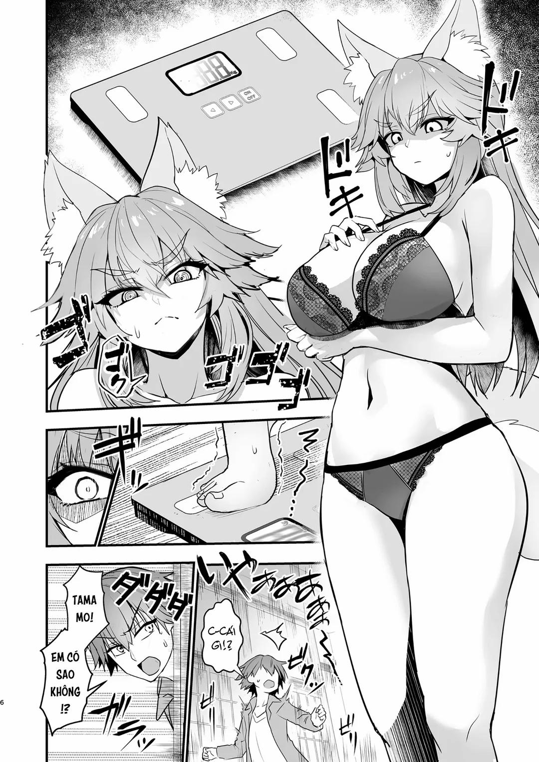 Tamamo-san Taikei Iji Workout Oneshot trang 5