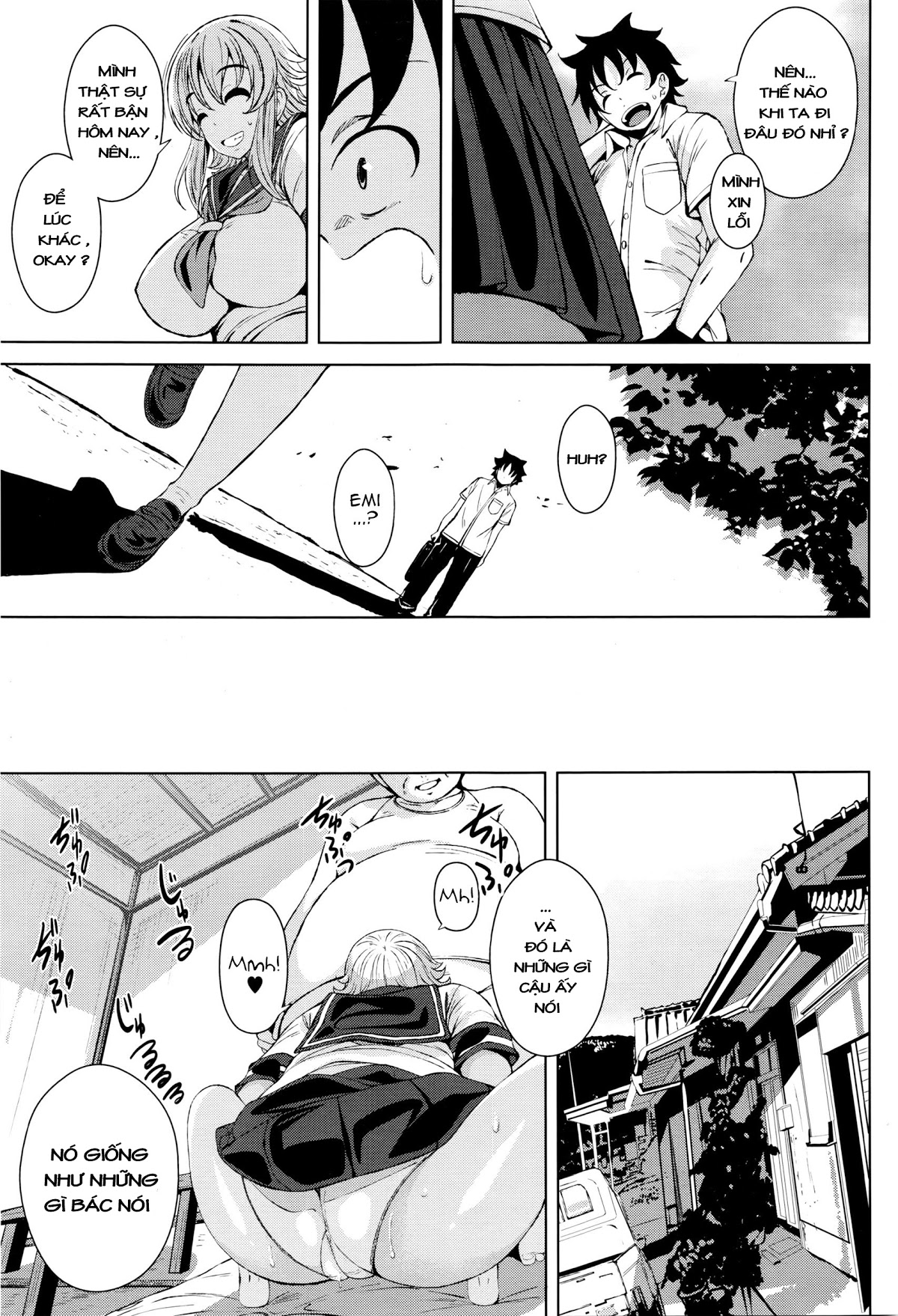 Tanned Girl and a Massage Giving Old Man Oneshot trang 14