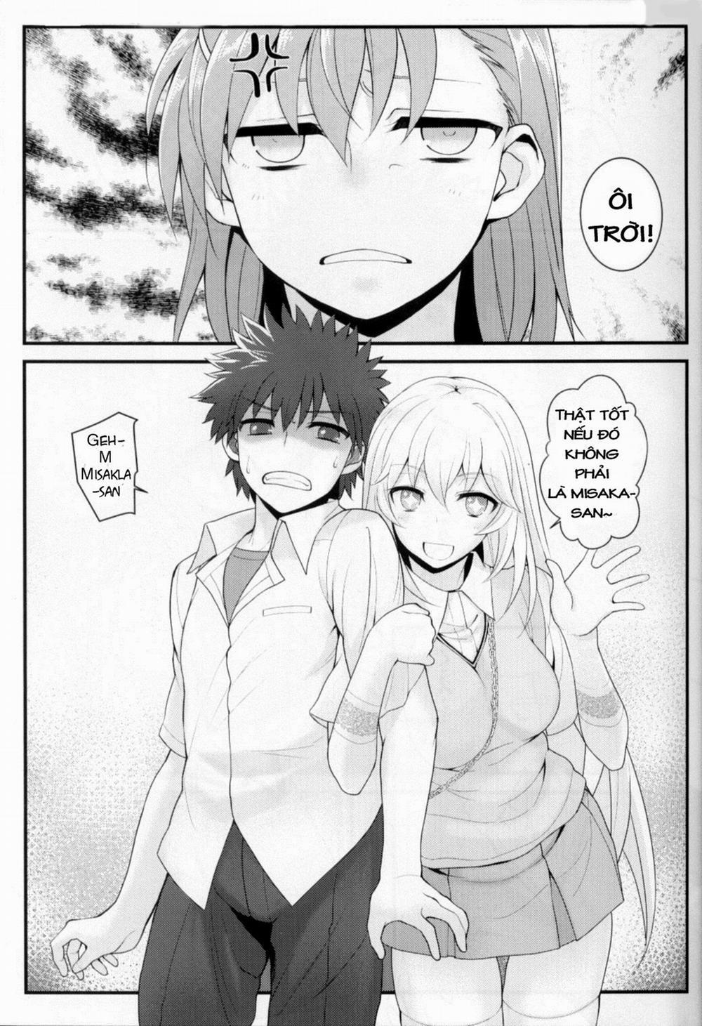 Tatoeba Shokuhou-san ga Kamijou-san to Chucchu Shitari Suru Sonna Sekai ga Moshi Aru tosureba (Toaru Majutsu no Index) Oneshot trang 2