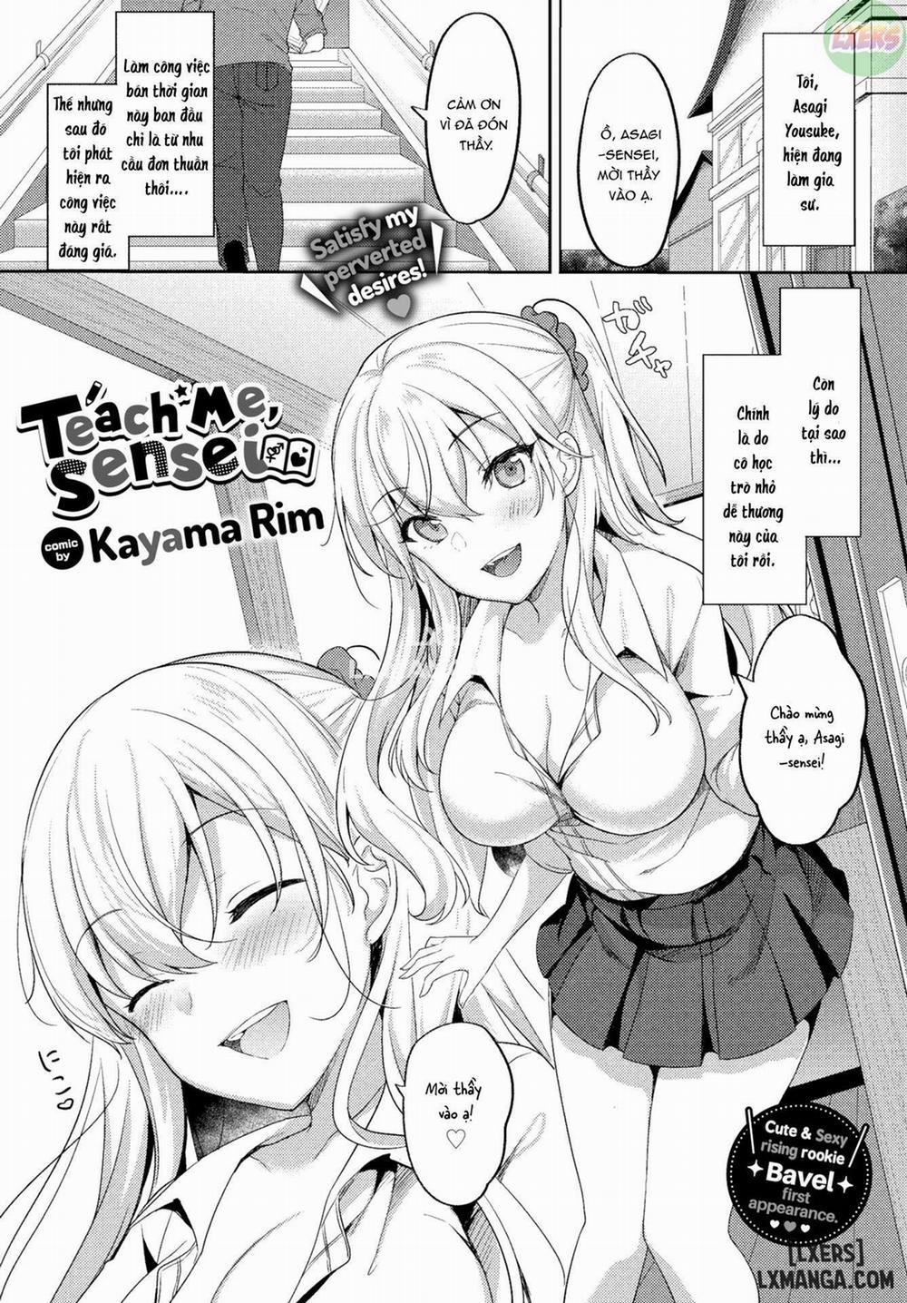 Teach Me, Sensei Oneshot trang 3