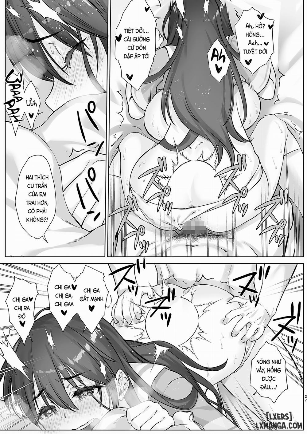 Teihanpatsu JK Onee-chan Manami wa S na Otouto ni Sakaraenai Oneshot trang 26