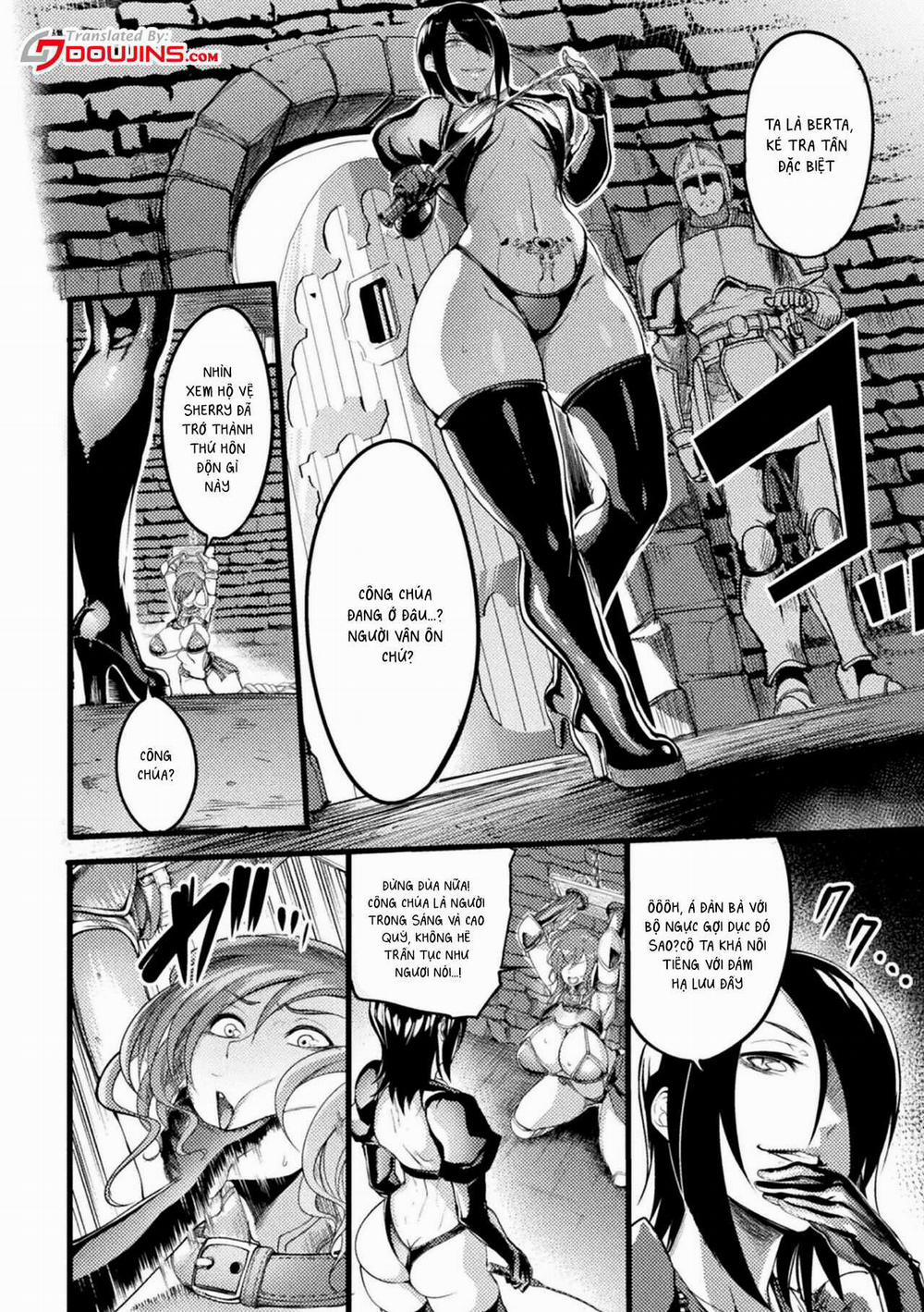 Teikoku no Nikubenki ~Otosareta Hime to Onna Kishi~ Oneshot. trang 3