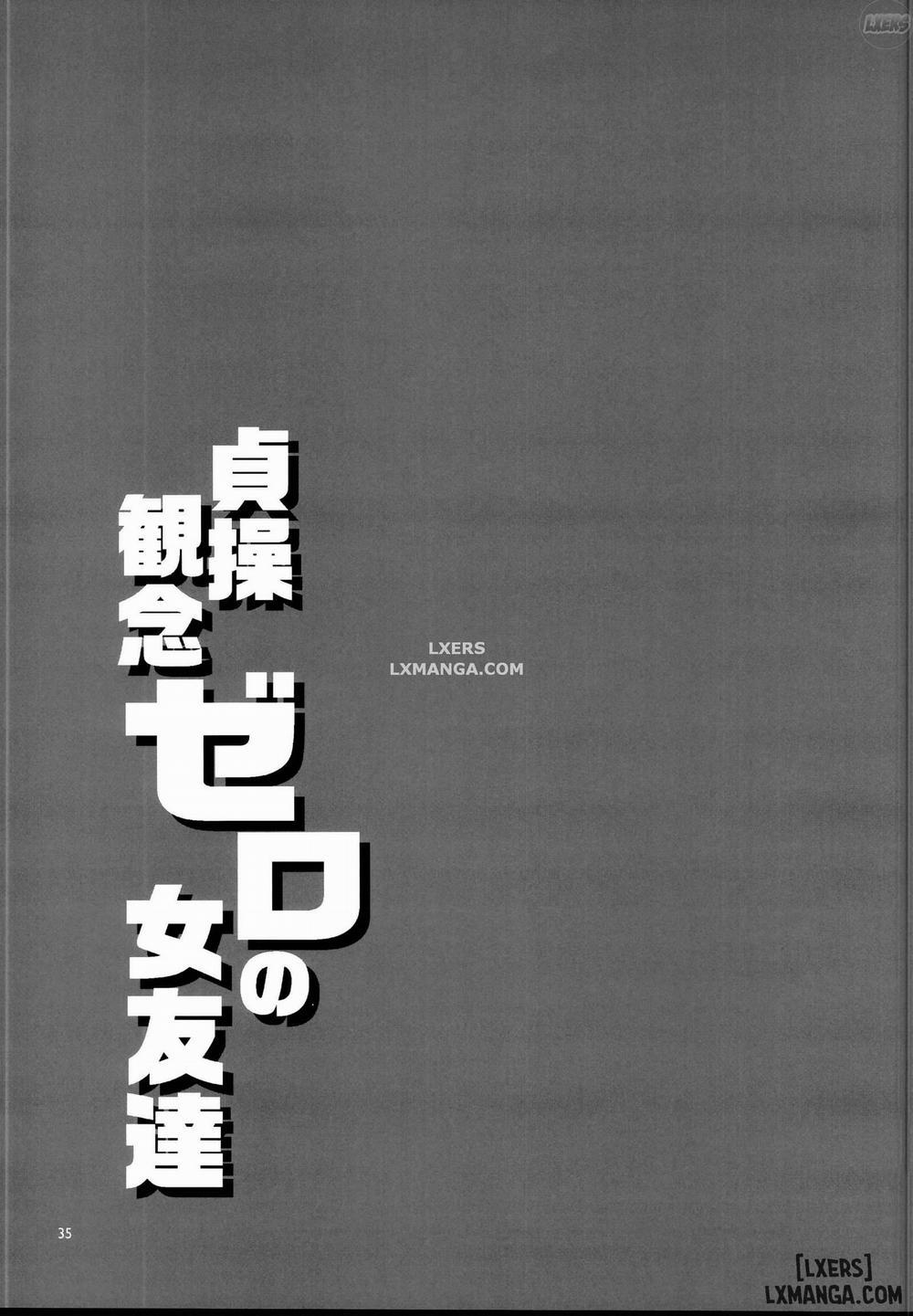 Teisou Kannen Zero no Onna Tomodachi Oneshot trang 34