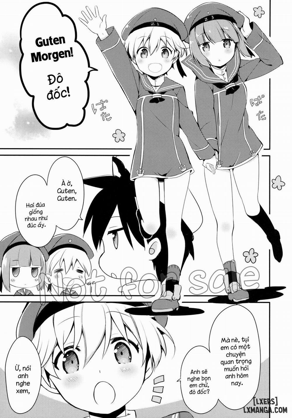 Teitoku! Bokutachi To Nakayoku Shiyou Yo Oneshot trang 3