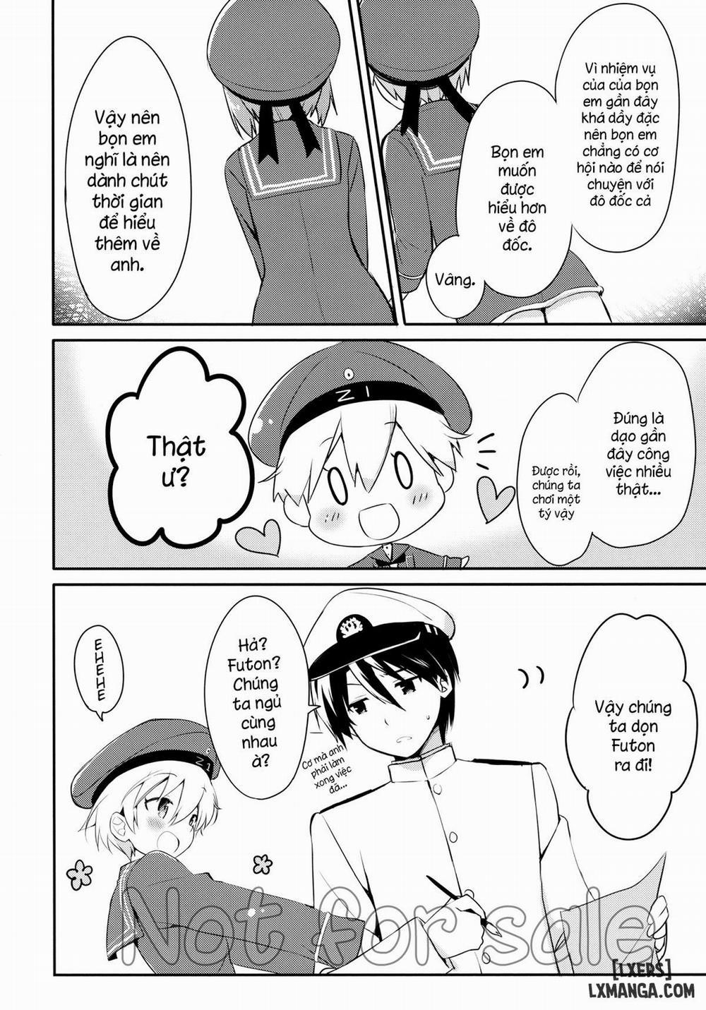 Teitoku! Bokutachi To Nakayoku Shiyou Yo Oneshot trang 4