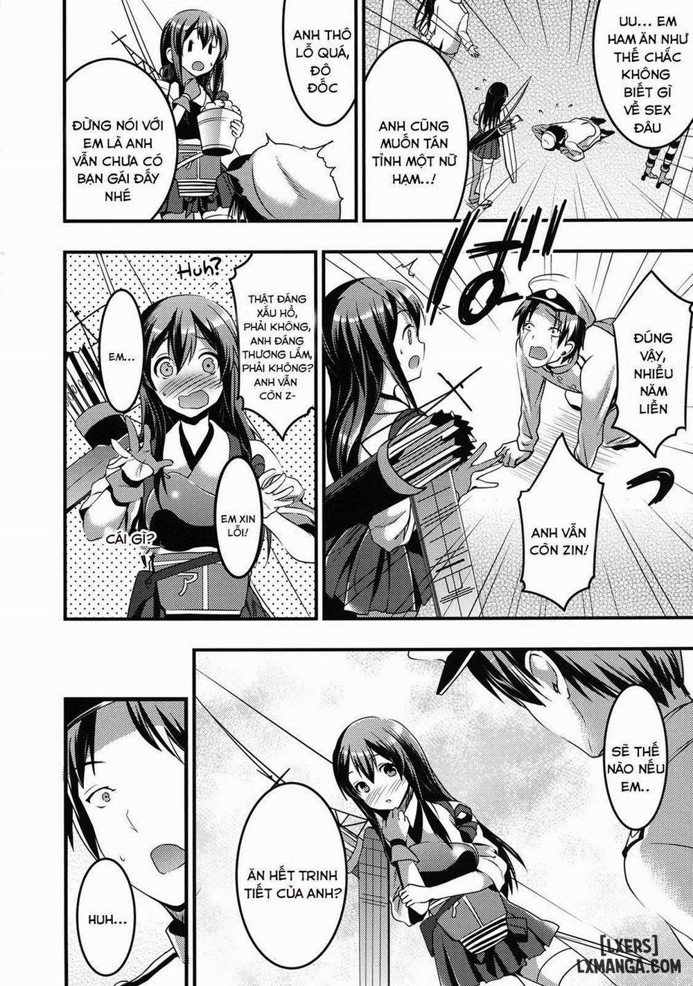 Teitoku no Doutei wa Akagi ga Oishiku Itadakimashita Oneshot trang 2