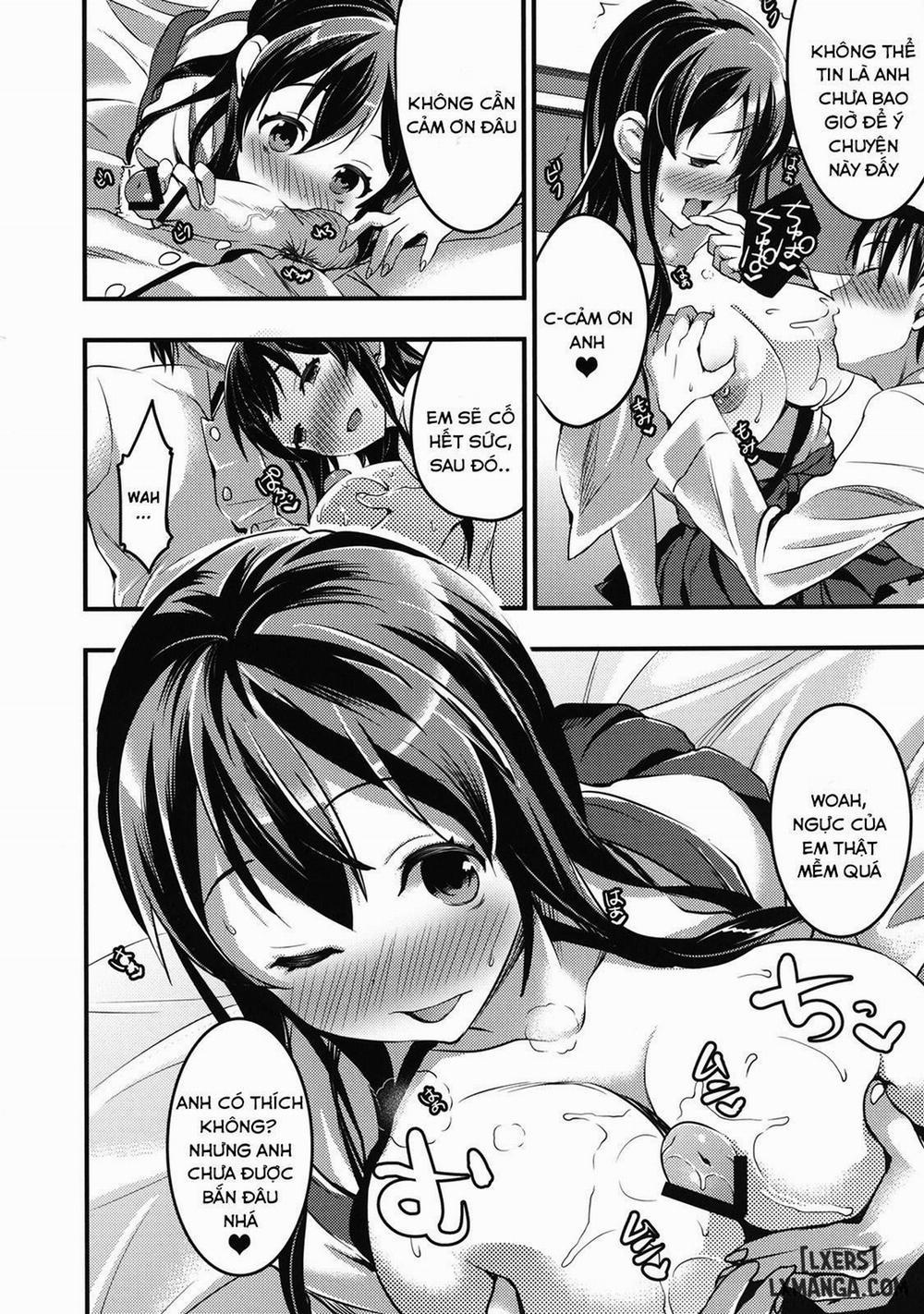 Teitoku no Doutei wa Akagi ga Oishiku Itadakimashita Oneshot trang 6